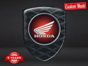 Honda Etiquetas Negocio Tuning Universal Estrella Moderna